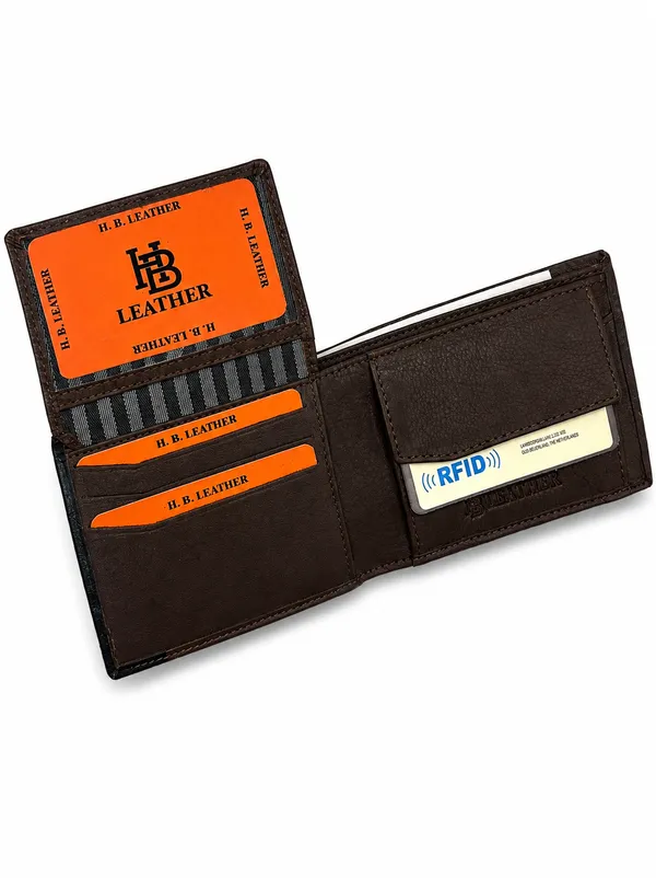 Brown_Leather_Textured_Rfid_Bi-Fold_Wallet_For_Men
