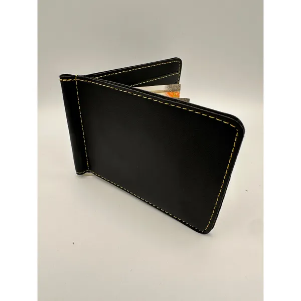 Black_Faux_Leather_Bifold_Wallet_For_Men