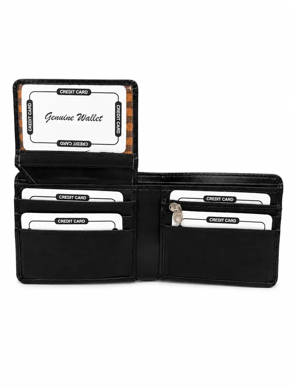 Black_Faux_Leather_Bifold_Wallet_For_Men