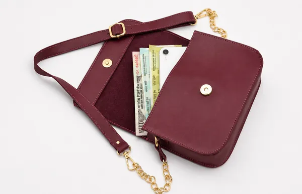Burgundy_Faux_Leather_Crossbody_Sling_Bag_For_Women