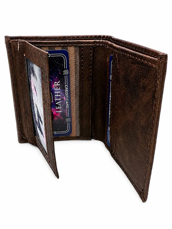 Brown_Faux_Leather_Bi-Fold_Wallet_For_Men