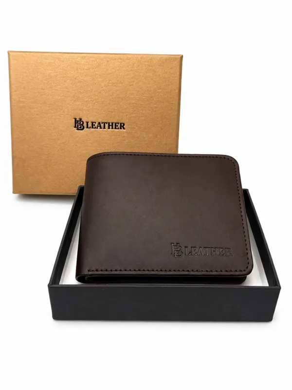 Brown_Faux_Leather_Bi-Fold_Wallet_For_Men