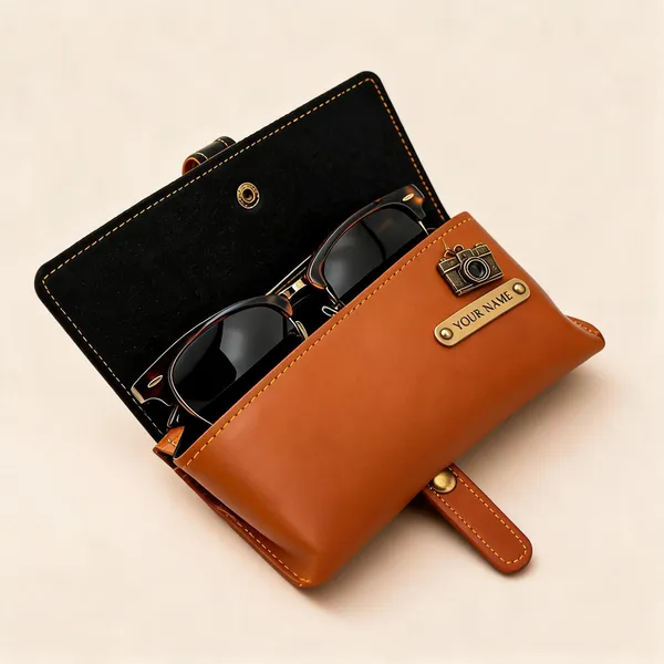 Brown_Faux_Leather_Eyewear_Case_For_Men