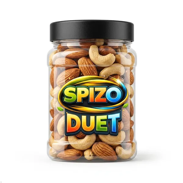 Spizo_Roasted_Dryfruit_Duet_Roasted_Almonds_Cashews_Mix_Premium_Dry_Fruits_Healthy_Mixed_Nuts_Protein_Rich_Snack_High_Fiber_Nut_Blend_Healthy_Fats_Antioxidants_Daily_Nutrition_Energy_Boosting_Healthy_Snack_Crunchy_Nut_Mix_-_Pack_of_2