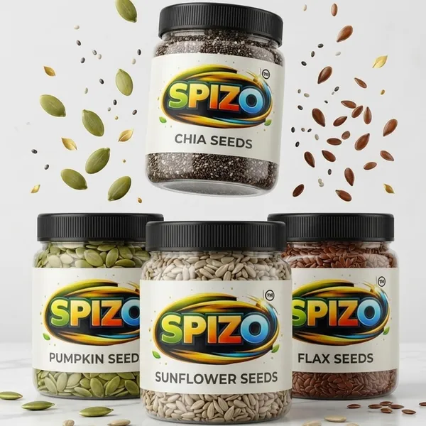 Spizo_Gourmet_4_In_1_Super_Seeds_Combo_Flax_Seeds_Chia_Seeds_Pumpkin_Seeds_Sunflower_Seeds_100_Natural_Raw_Superfood_Mix_Rich_In_Protein_Fiber_Omega_3_Iron_Magnesium_Antioxidants_Healthy_Seeds_For_Weight_Management_Smoothies_Oats_Yogurt_Salads_Baking_Daily_Nutrition_Vegan_Gluten_Free_Hygienically_Packed
