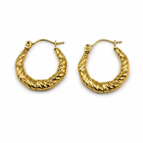 Golden_Stainless_Steel_Bold_Twisted_Hoop_Earring_For_Women