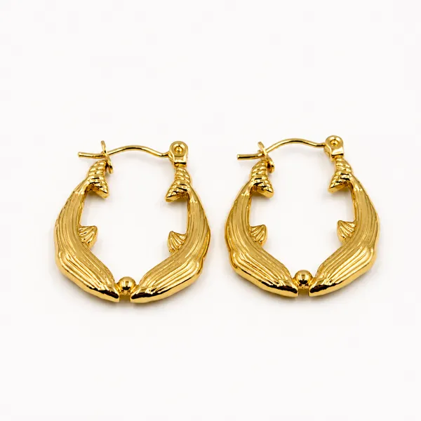 Golden_Stainless_Steel_Lumina_Hoop_Earring_For_Women