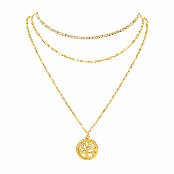 Golden_Stainless_Steel_Tree_Of_Life_Layered_Necklace_For_Women