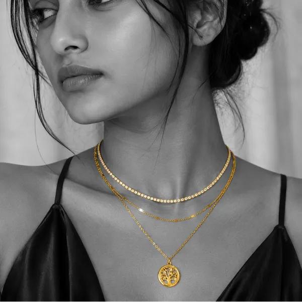 Golden_Stainless_Steel_Tree_Of_Life_Layered_Necklace_For_Women