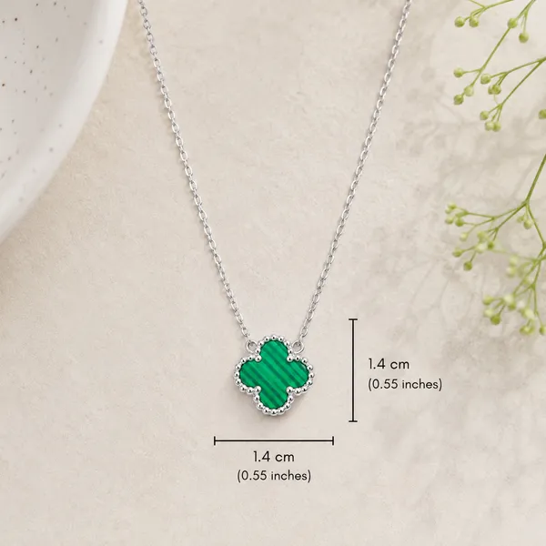 Golden_Green_Stainless_Steel_Bloom_Necklace_For_Women