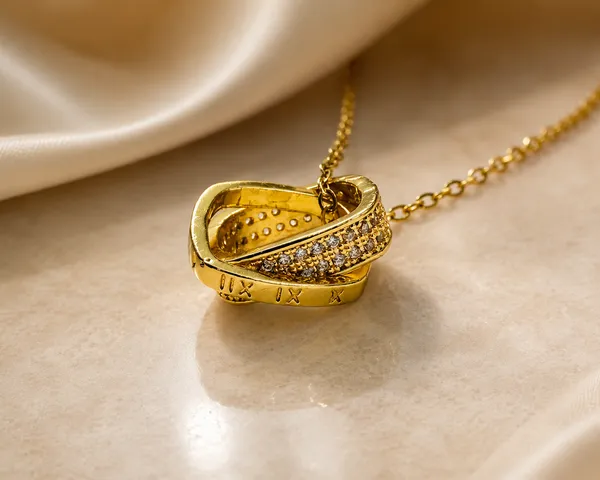 Golden_Stainless_Steel_Infinity_Loop_Necklace_For_Women