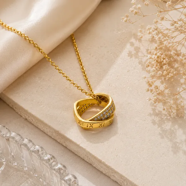 Golden_Stainless_Steel_Infinity_Loop_Necklace_For_Women