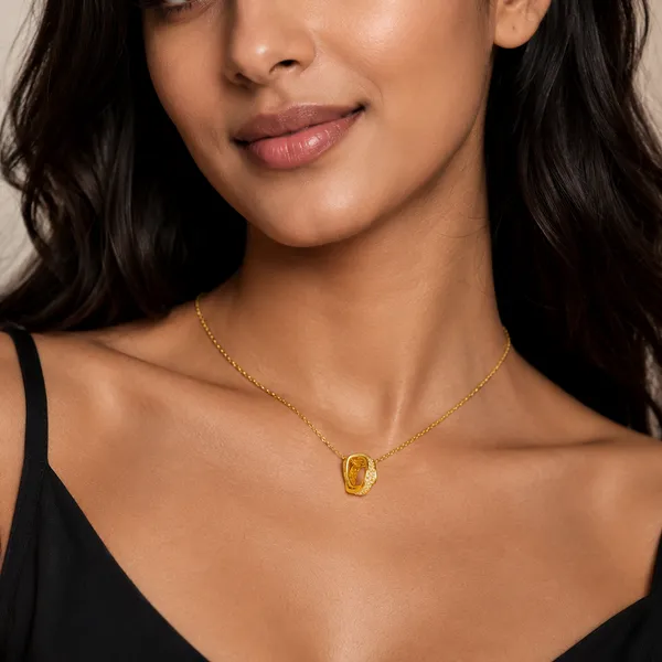 Golden_Stainless_Steel_Infinity_Loop_Necklace_For_Women
