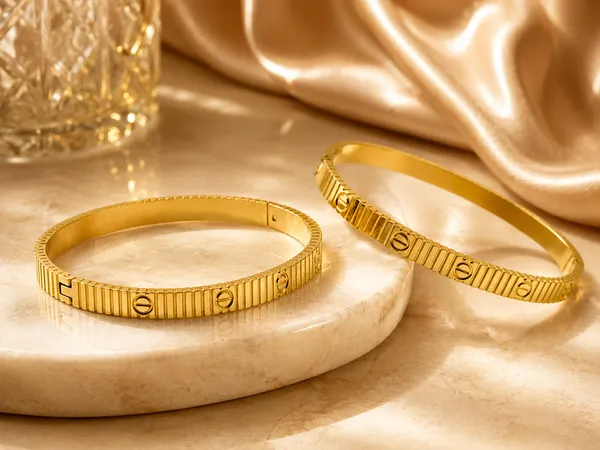 Golden_Stainless_Steel_18K_Gold_Plated_Regalia_Bracelet_For_Women