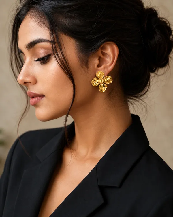 Flower_Stud_Earrings