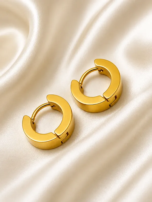 Golden_Bold_Huggie_Earrings