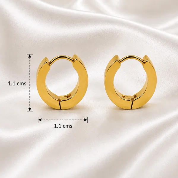Golden_Bold_Huggie_Earrings
