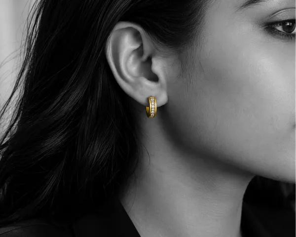 Golden_Crystal_Huggie_Hoop_Earrings