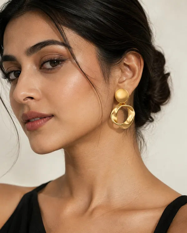 Golden_Dangle_Hoop_Earrings