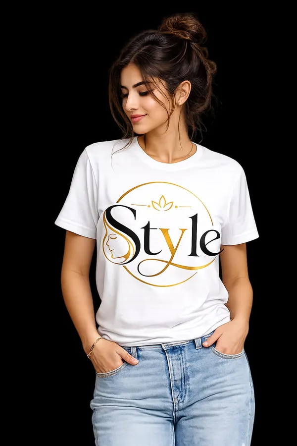 White_Cotton_Graphic_Print_Regular_Fit_T-Shirt_For_Women