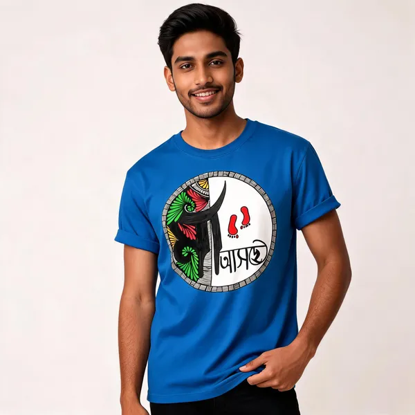 Blue_Cotton_Graphic_Print_Regular_Fit_T-Shirt_For_Men