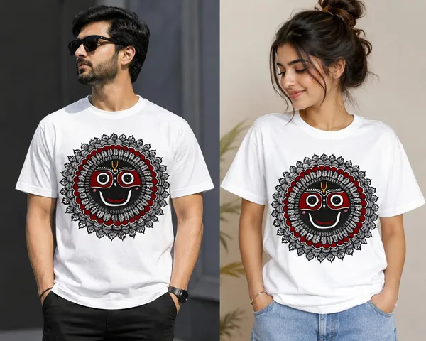 White_Cotton_Graphic_Print_Regular_Fit_T-Shirt_For_Unisex