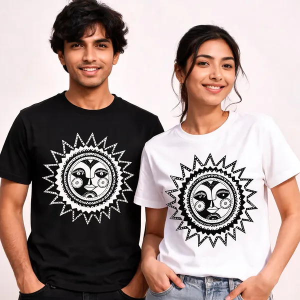 Black_White_Cotton_Regular_Fit_Geometric_Graphic_Couple_T-Shirts