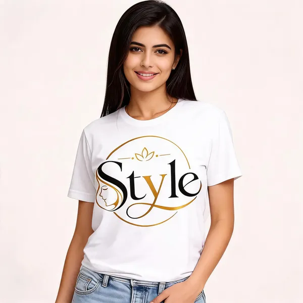 White_Cotton_Graphic_Print_Regular_Fit_T-Shirt_For_Women