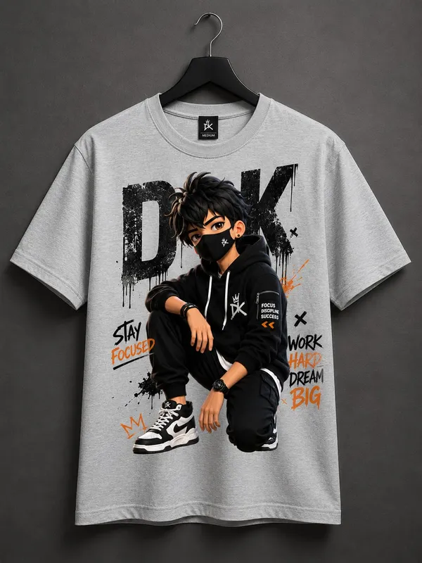Grey_Cotton_Graphic_Print_Regular_Fit_T-Shirt_For_Men