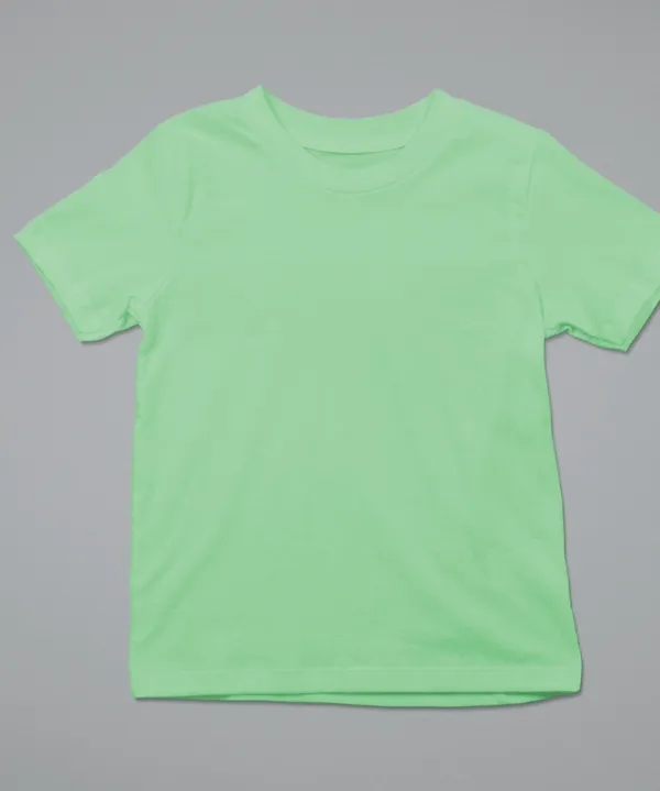 Green_Cotton_Regular_Fit_T-Shirt_For_Kids