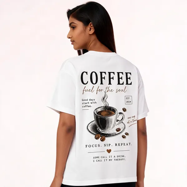 White_Cotton_Regular_Fit_Coffee_Graphic_T-Shirt_For_Unisex