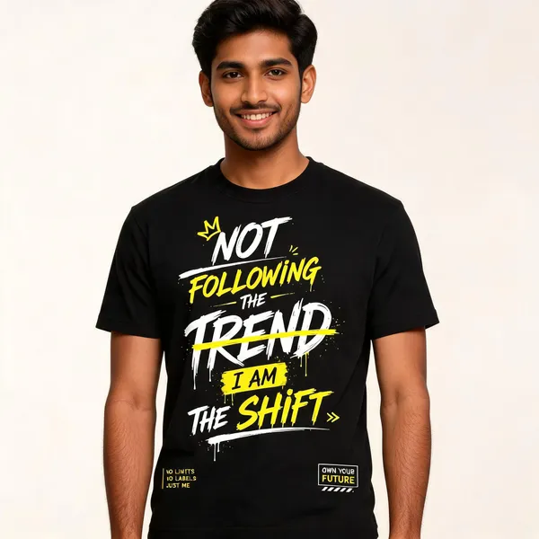 Black_Cotton_Graphic_Print_Crew_Neck_T-Shirt_For_Men