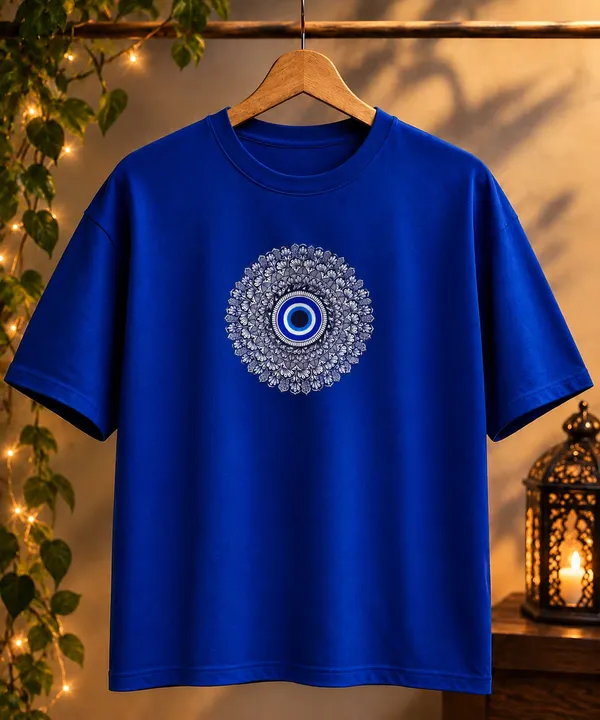 Blue_Cotton_Graphic_Print_Regular_Fit_T-Shirt_For_Unisex
