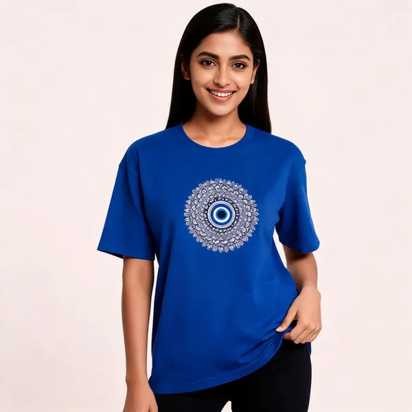 Blue_Cotton_Graphic_Print_Regular_Fit_T-Shirt_For_Unisex