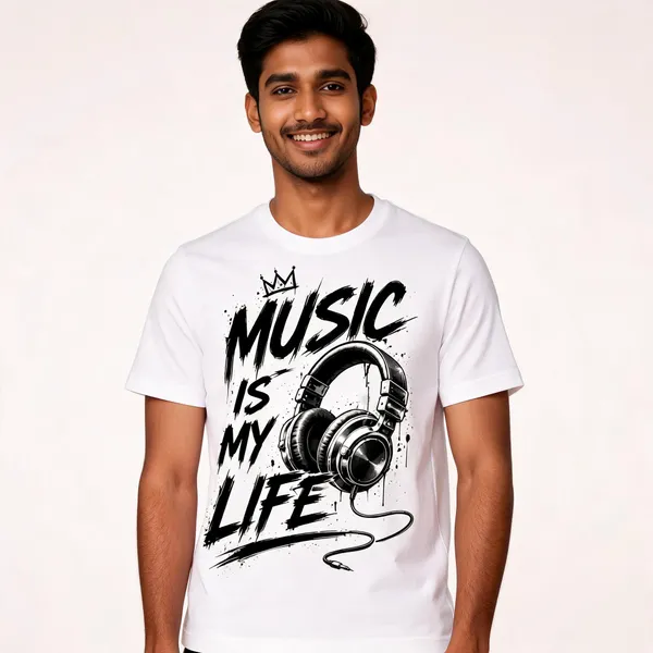 White_Cotton_Graphic_Print_Regular_Fit_T-Shirt_For_Men