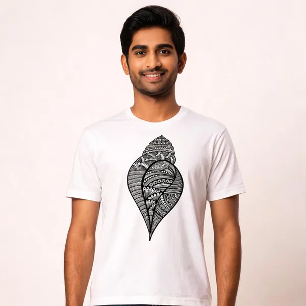 White_Cotton_Regular_Fit_Paisley_Graphic_T-Shirt_For_Men