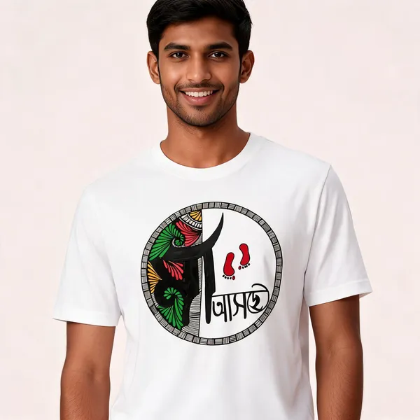 White_Cotton_Regular_Fit_Floral_Graphic_T-Shirt_For_Men