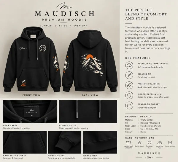 Maudisch_Black_Men_Hoodie_–_Mountain_Escape_Edition