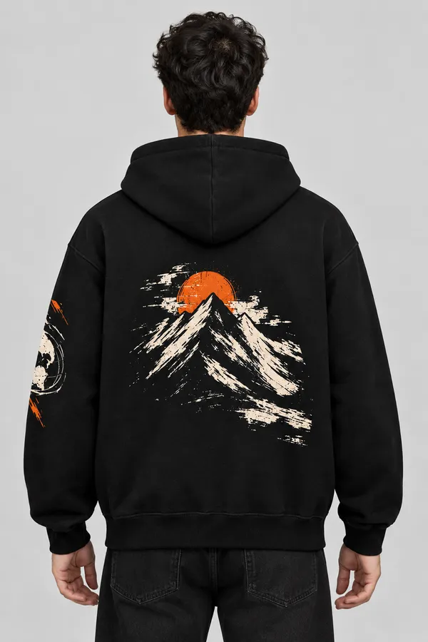Maudisch_Black_Men_Hoodie_–_Mountain_Escape_Edition