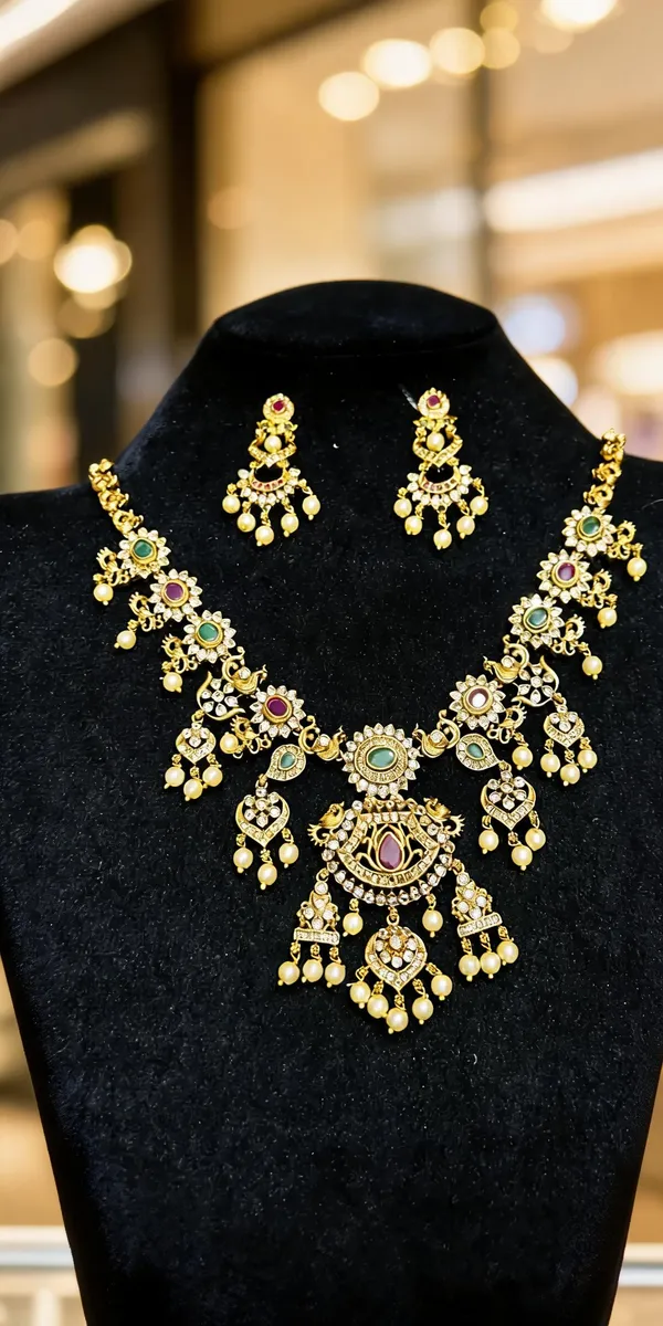 Gold_Alloy_Multicolour_Stone_Traditional_Necklace_Set_For_Women