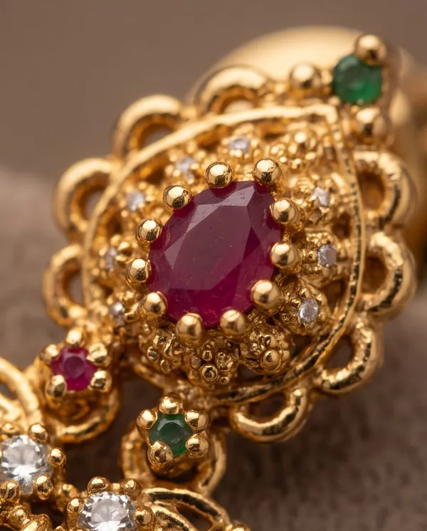 Gold_Alloy_Pink_Green_Stone_Traditional_Chandbali_Earrings_For_Women