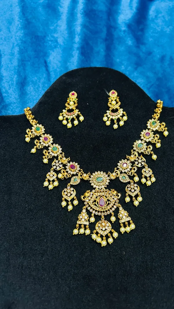 Gold_Alloy_Multicolour_Stone_Traditional_Necklace_Set_For_Women