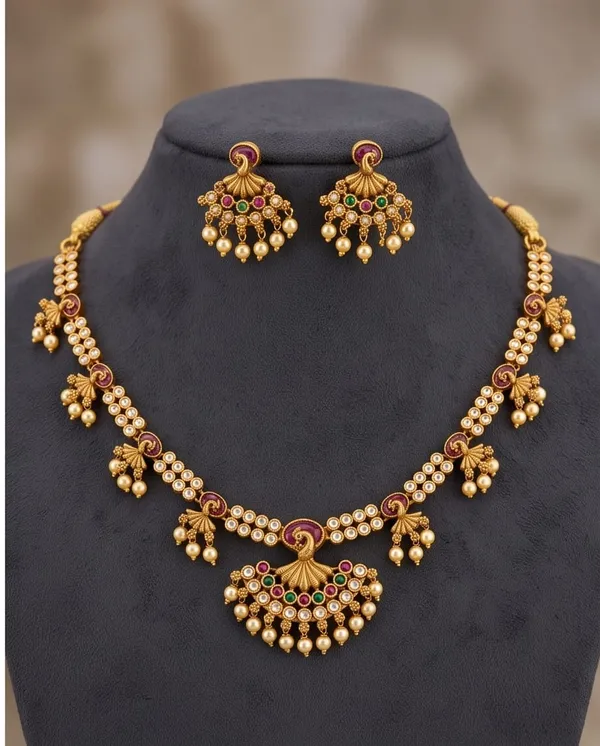 Gold_Alloy_Red_Stone_Floral_Traditional_Necklace_Set_For_Women
