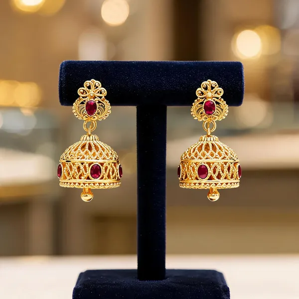 Gold_Alloy_Ruby_Stone_Traditional_Jhumka_Earrings_For_Women