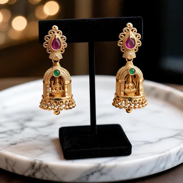 Gold_Alloy_Temple_Stone_Jhumka_Earrings_For_Women