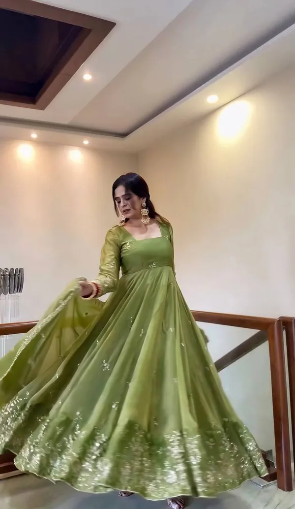 Olive_Green_Embroidered_Anarkali_Suit_Set_for_Women