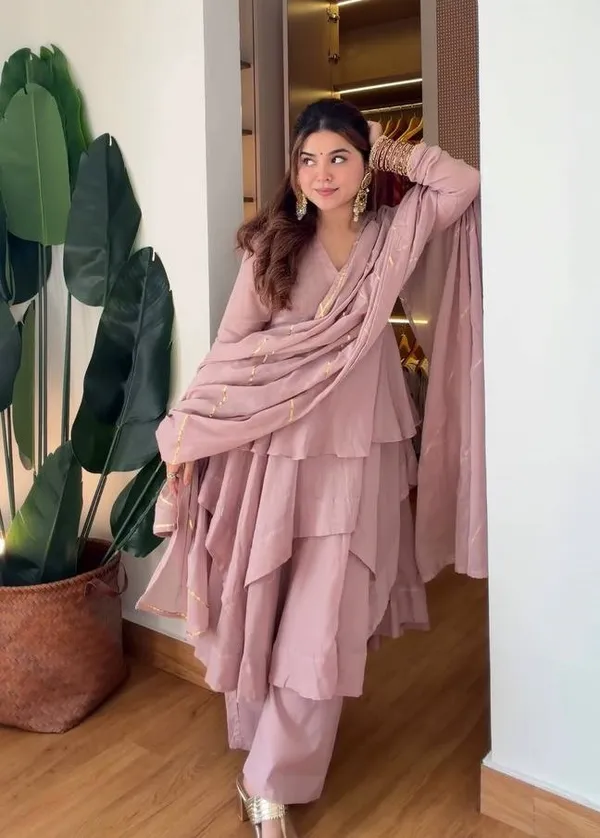 Mauve_Layered_Kurta_Set_for_Women