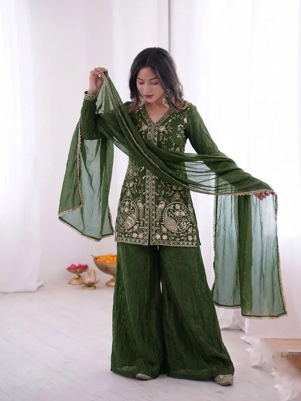 Green_Embroidered_Ethnic_Sharara_Set_for_Women