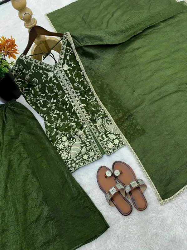 Green_Embroidered_Ethnic_Sharara_Set_for_Women