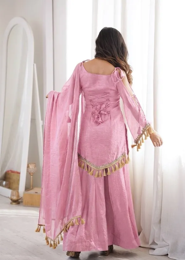 Pink_Embellished_Kurta_Palazzo_Set_For_Women